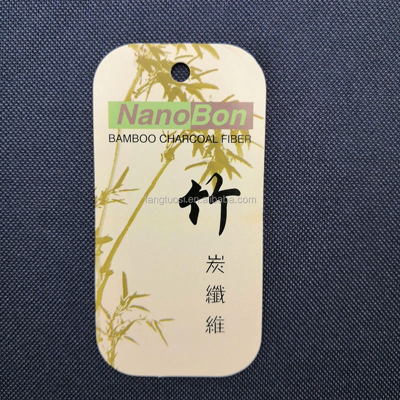 Bamboo Organic Cotton Charcoal Fabric for T Shirt