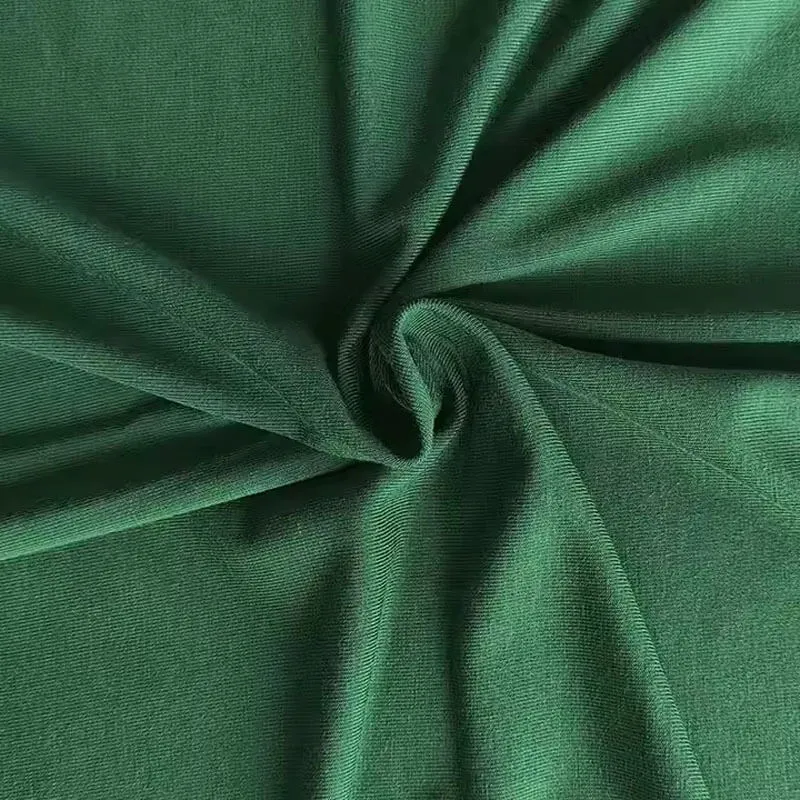 CVC Cotton Polyester Breathable Single Jersey Knit Sports Fabric for T-shirt
