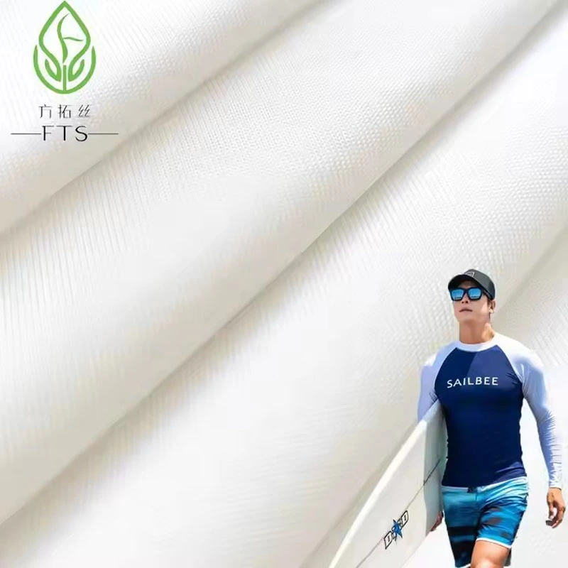 Ecofriendly Polyester Spandex Spf 50 Single Jersey Swimwear Rashguards Fabric