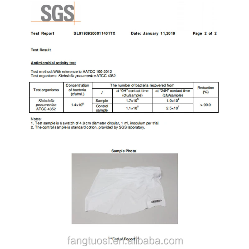 Anti-Bacterial Fabric