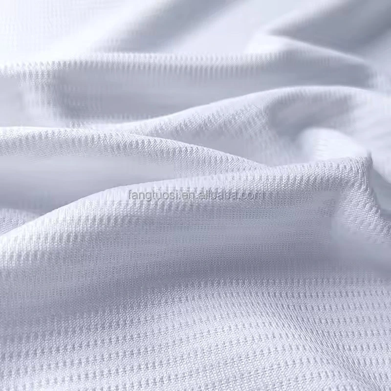 Dry Fit Jacquard Polyester Jersey Sports Mesh Knitted Fabric