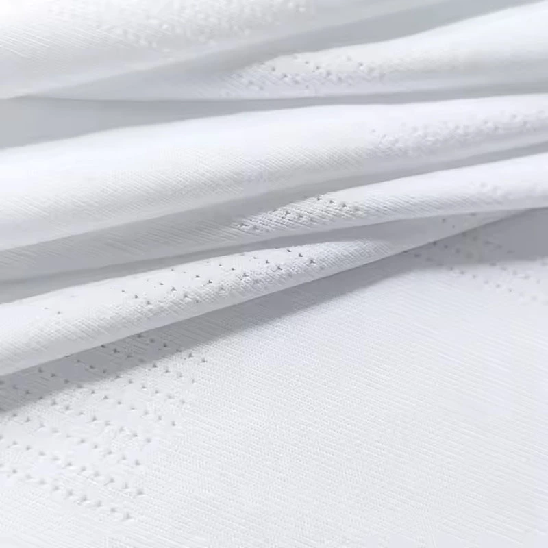 92% Polyester 8% Spandex Jacquard Team Jersey Fabric for Sports t Shirt
