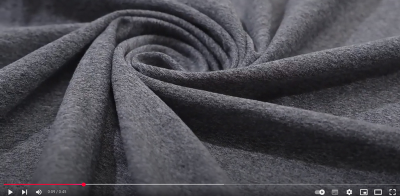 Product Video of Single-sided Fabric - Pique