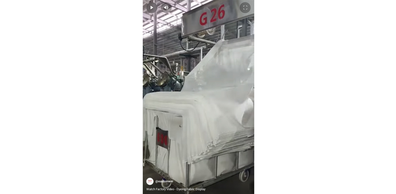 Watch Factory Video - Dyeing Fabric Display