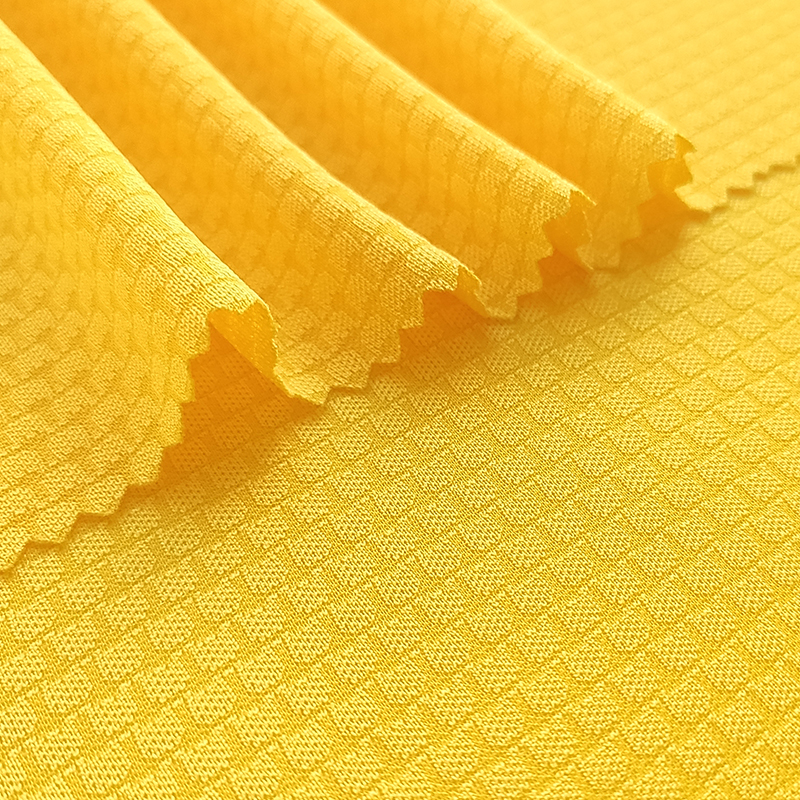 honeycomb textured fabric