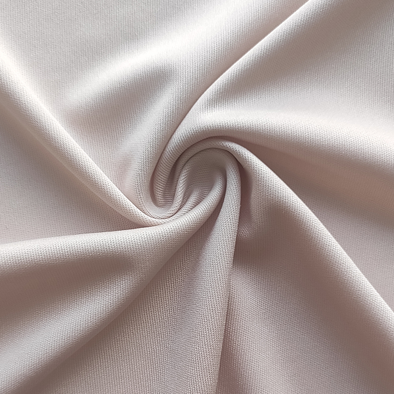 100% Polyester Double Knit Fabric Plain Dyed Interlock Knit Style for Basketball Jersey Fabric