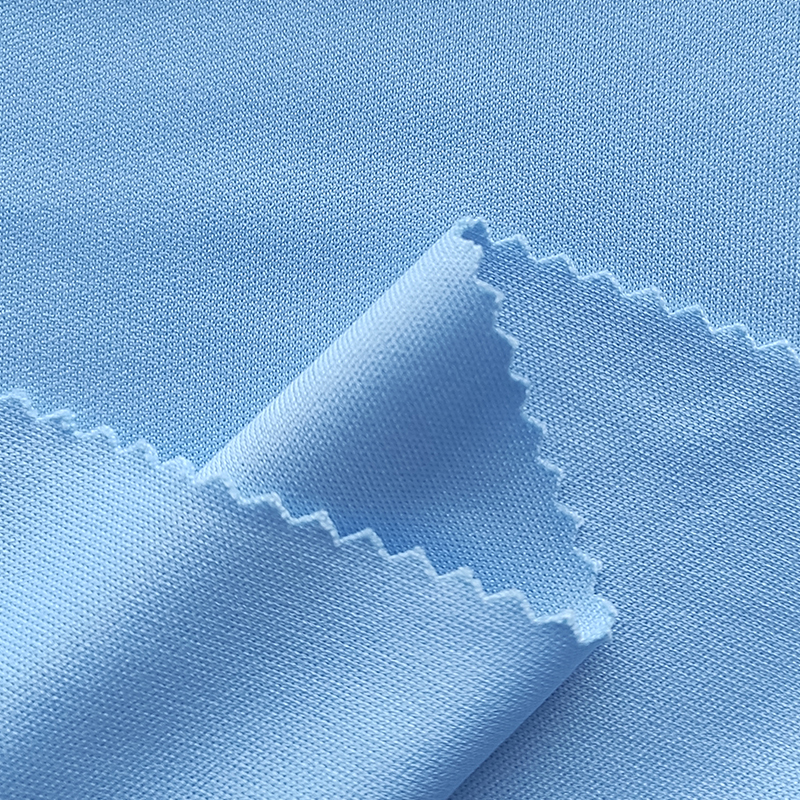 100% Polyester Microfiber Material Knitted Interlock Anti-Bacteria Fabric