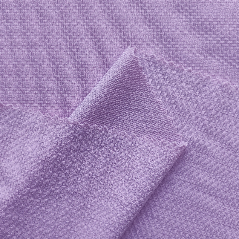 UPF 50+ Polyester Spandex Sports Dry Fit Knit Textile Fabric