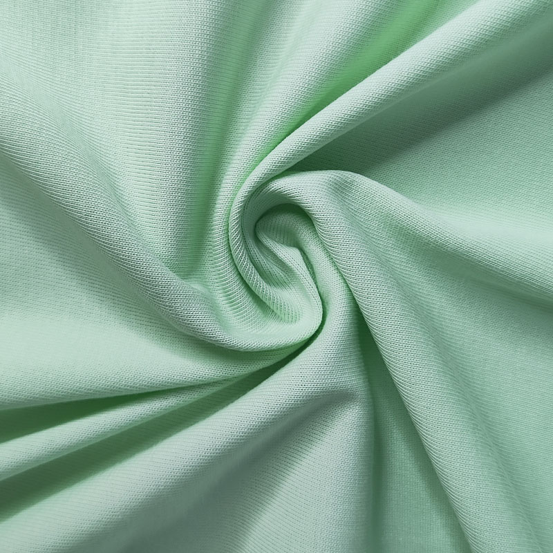 67% Cotton 33% Polyester CVC Jersey Cotton Material Cool Touch Fabric