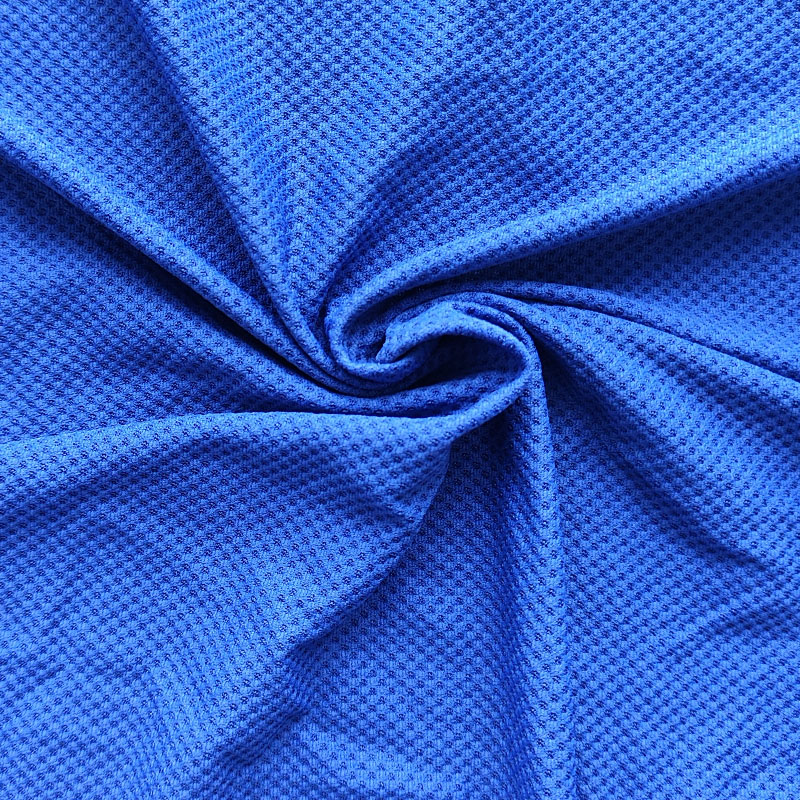 Stretch 88% Nylon 12% Spandex Sport Knit Jacquard Fabric
