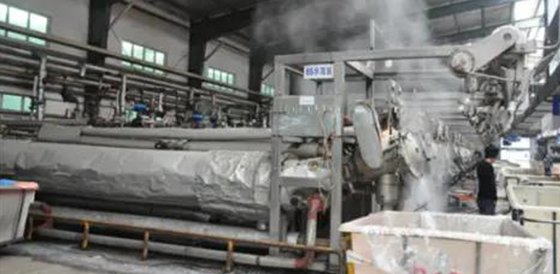 On April 12, The Provincial Key Project Youxi East Xinwei Textile Fabric Production Project Was Built From The Construction Site.