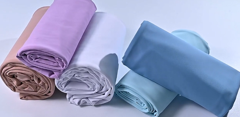 Soft 78 Polyester 22 Spandex 4 Way Stretch Sport Knit Interlock Fabric for Yogawear