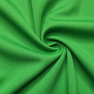 Wholesale Polyester Eyelet Bird Eye Mesh Fabric for t Shirt Sportswear