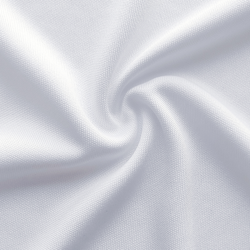 Wholesale 100% Polyester Interlock Plain Knit Sportswear Fabric