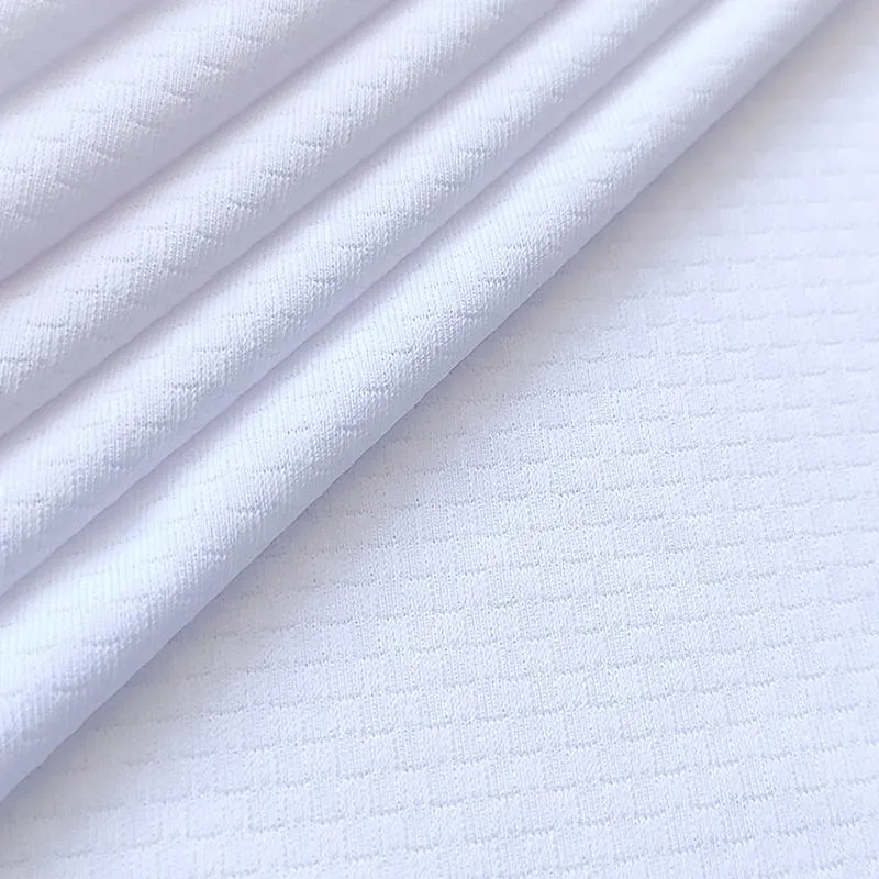 88%Polyester 12% Spandex Knit Sports Mesh Fabric for Sublimation Soccer Basketball Golf Jersey